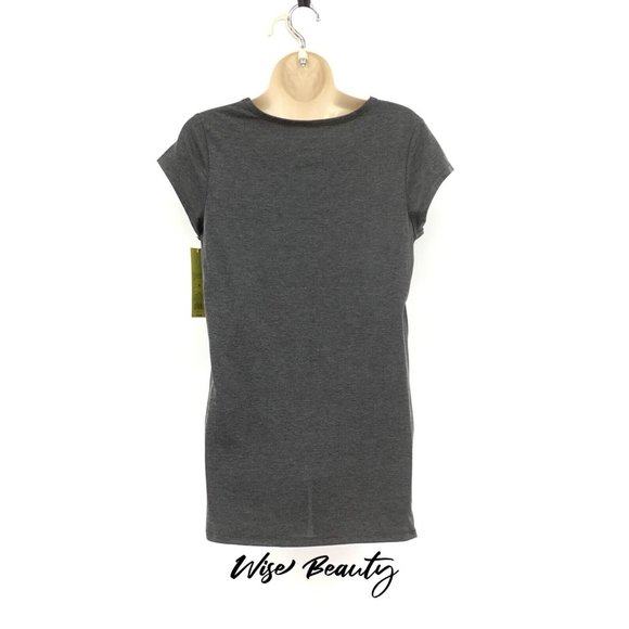 All In Motion Activewear Tee T-Shirt Womens Size XS Top Gray Mesh Sides NEW - Picture 6 of 11